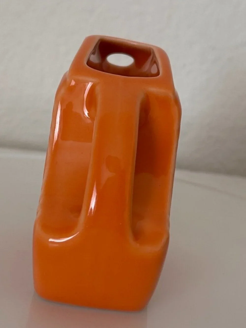 Fiesta Orange Mini Disk Pitcher